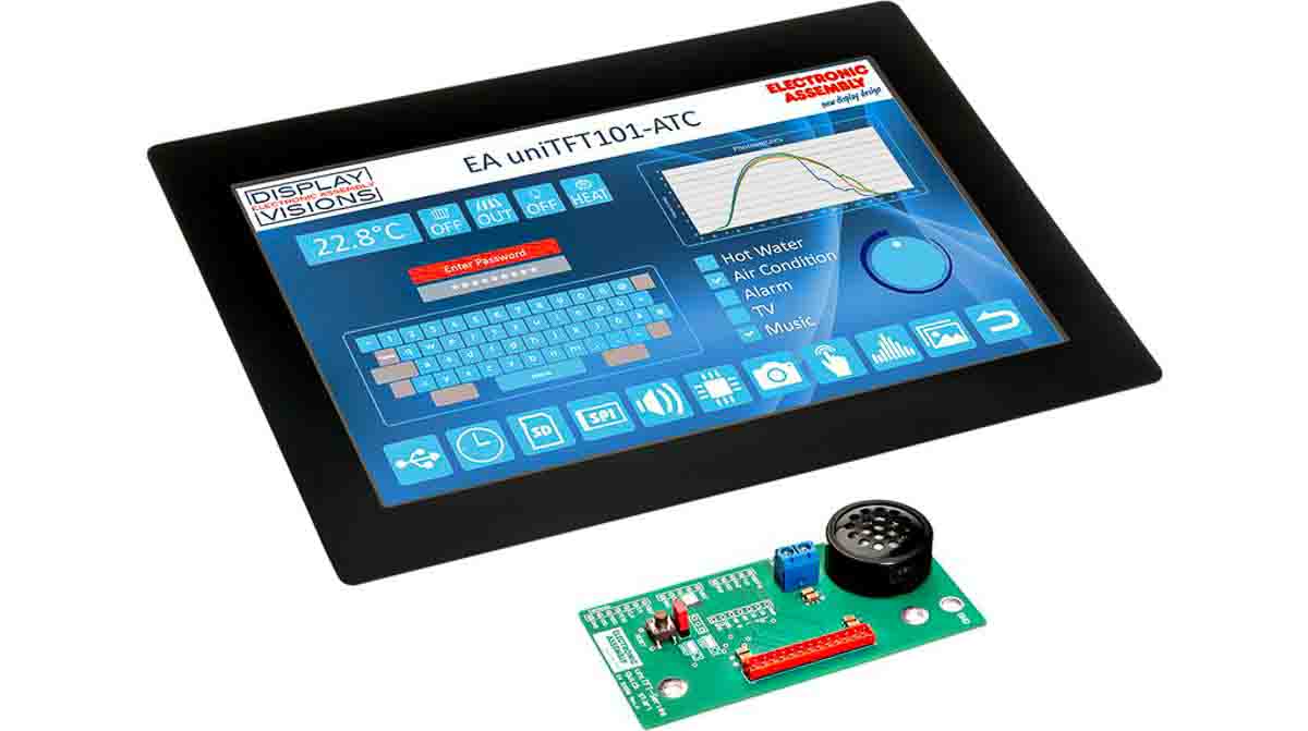 EA QUICK uniTFT101-ATC, Display Visions