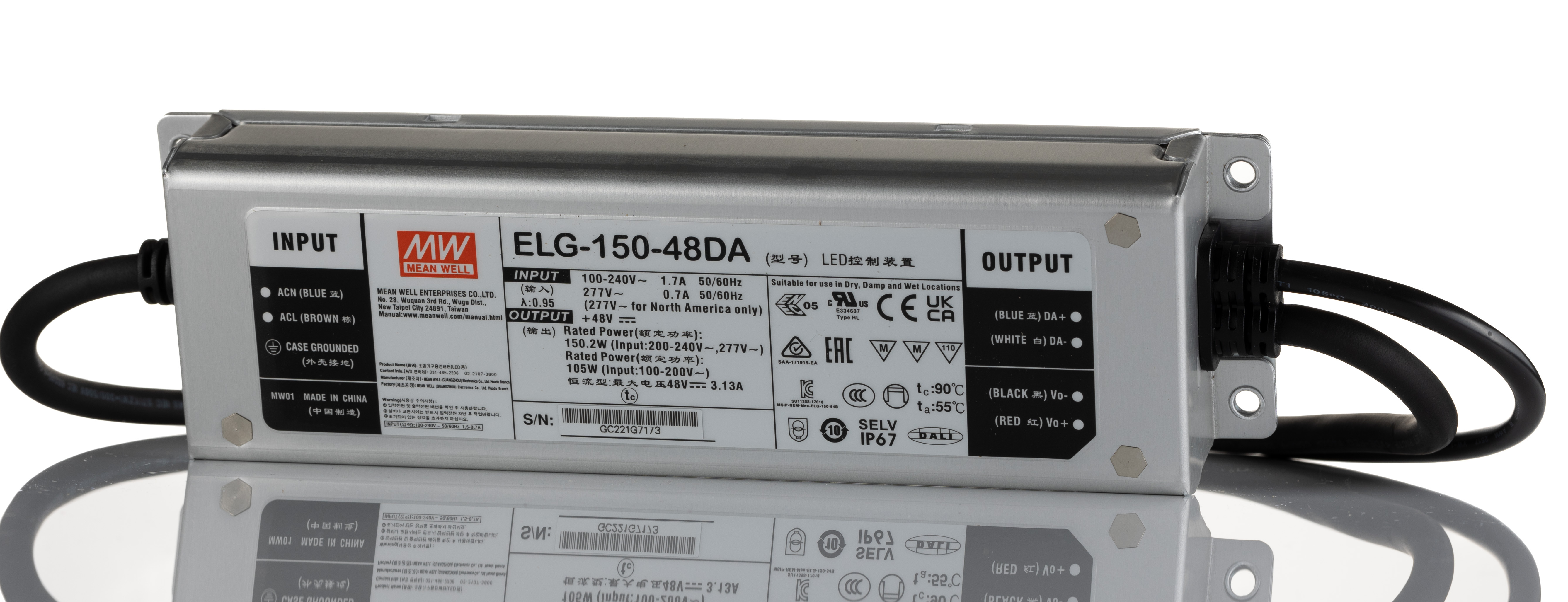 ELG-150-48DA, MEAN WELL