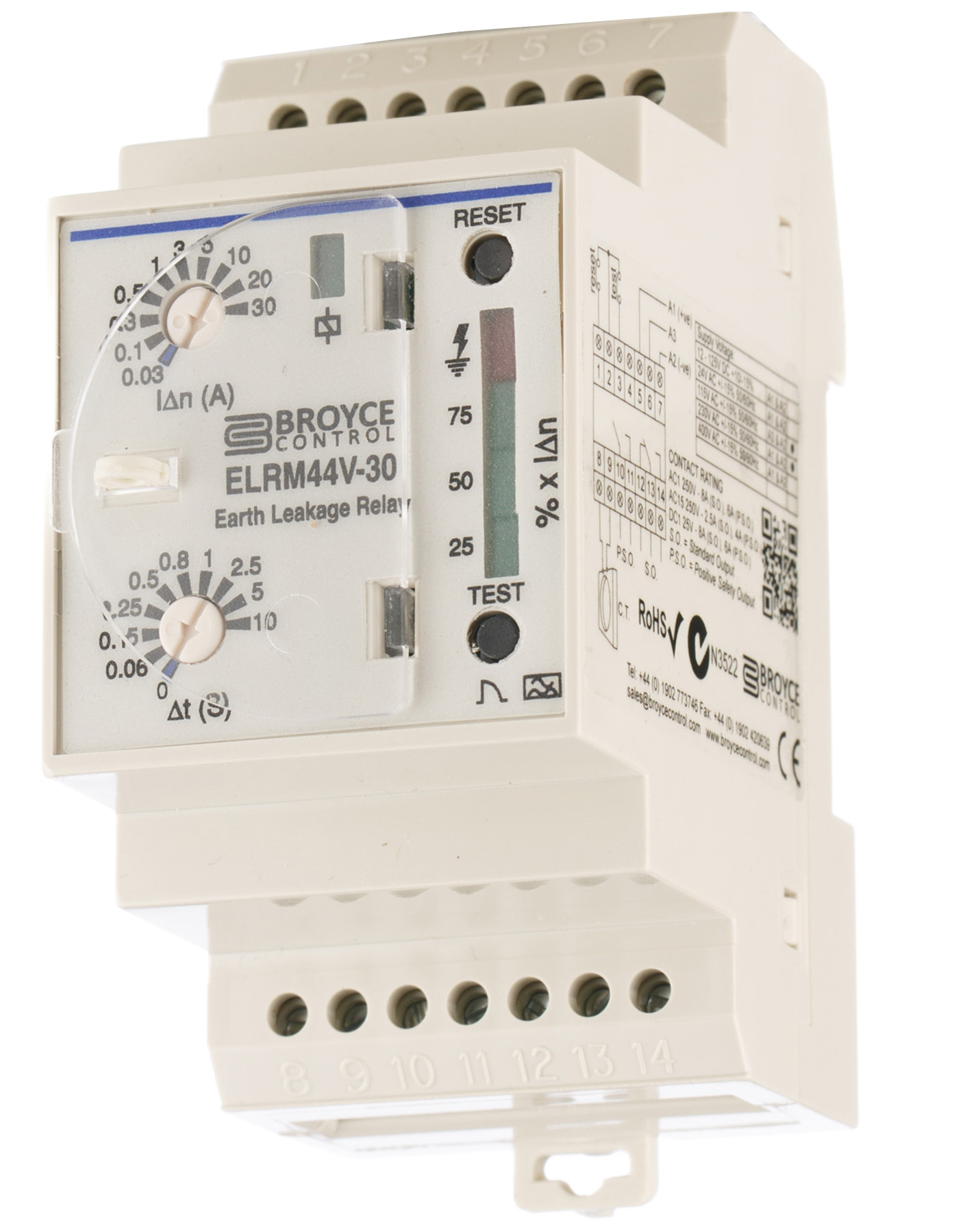 ELRM44V-30 115/230VAC, Broyce Control