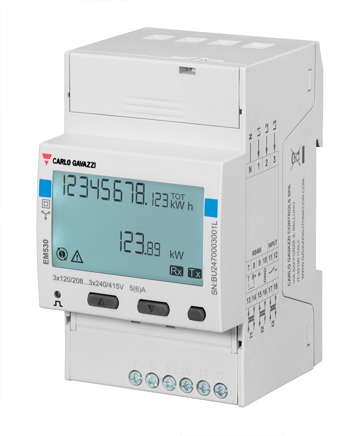 EM530DINAV53XS1PFA, Carlo Gavazzi