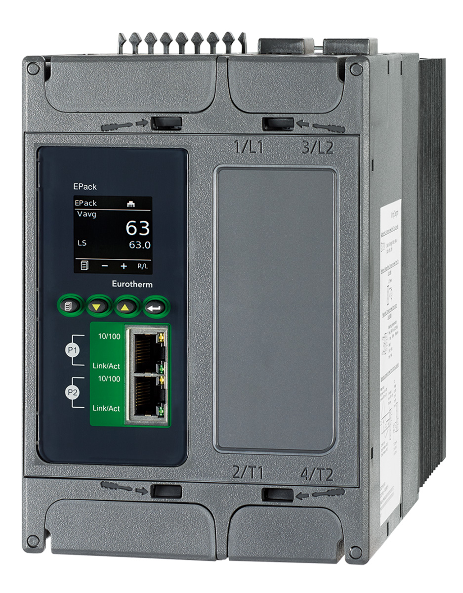 EPACK-2PH/63A/500V/XXX/V2/XXX/XXX/TCP, Eurotherm