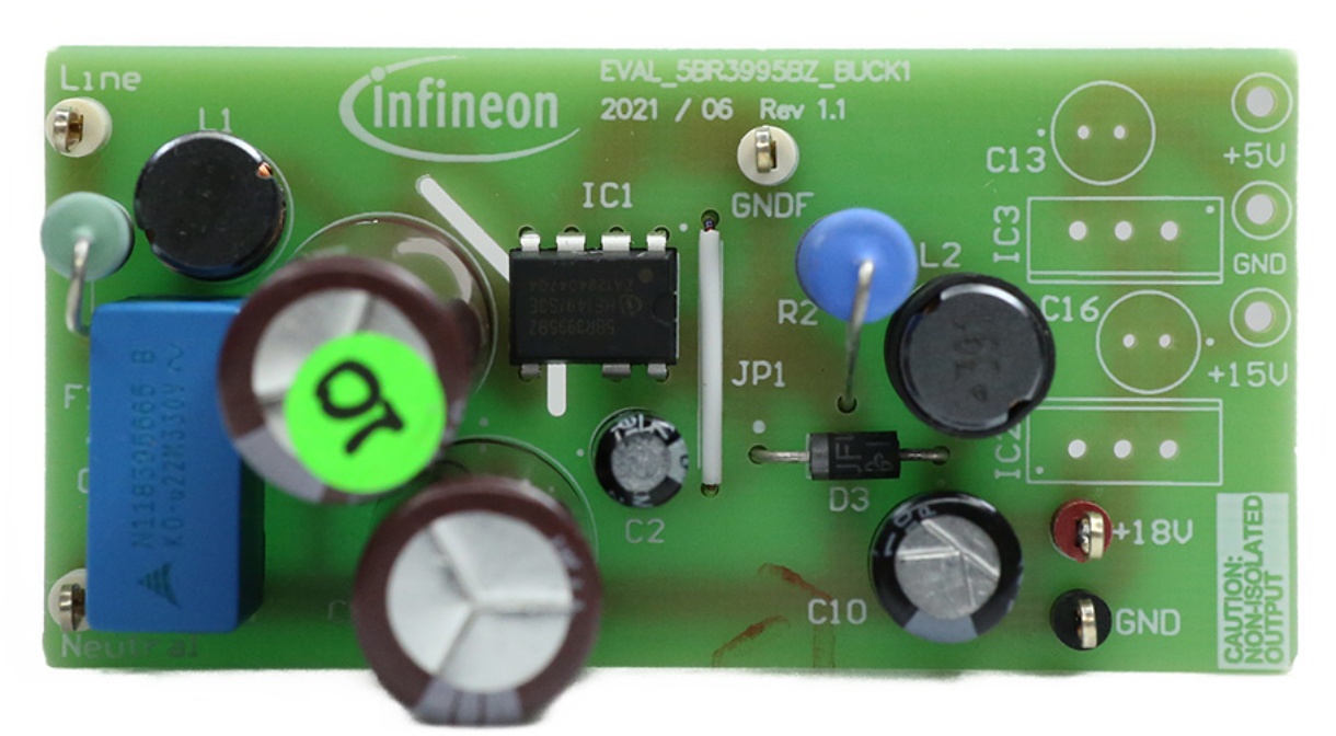 EVAL5BR3995BZBUCK1TOBO1, Infineon