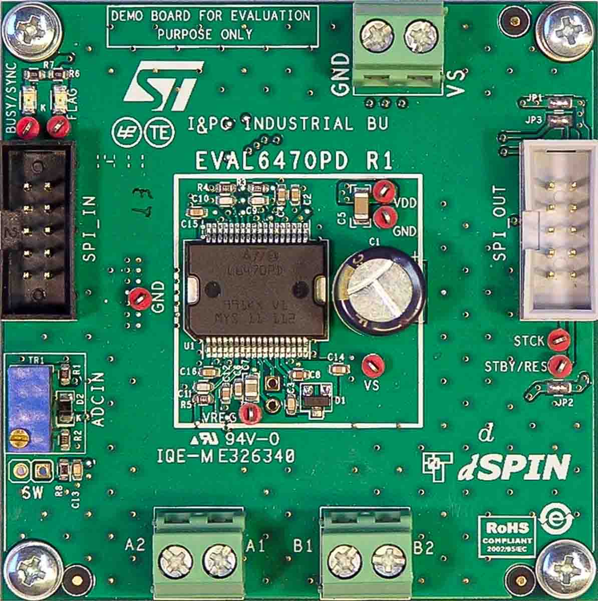 EVAL6470PD, STMicroelectronics