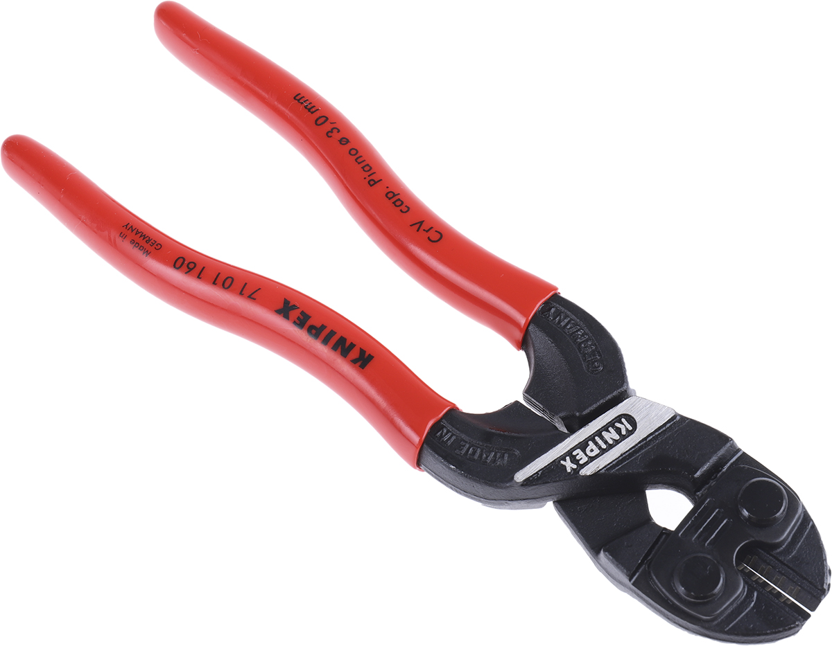 71-01-160 Knipex 71 01 160 160 mm High Performance Chrome Vanadium Steel Compact bolt cutterKnipex