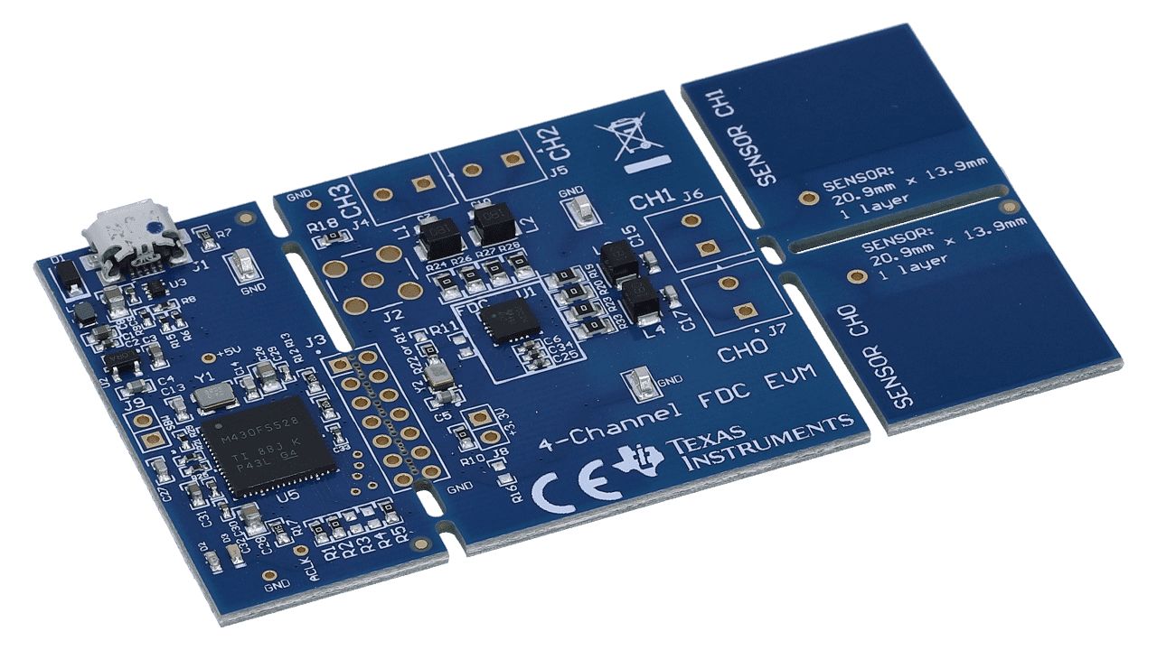 FDC2214EVM, Texas Instruments