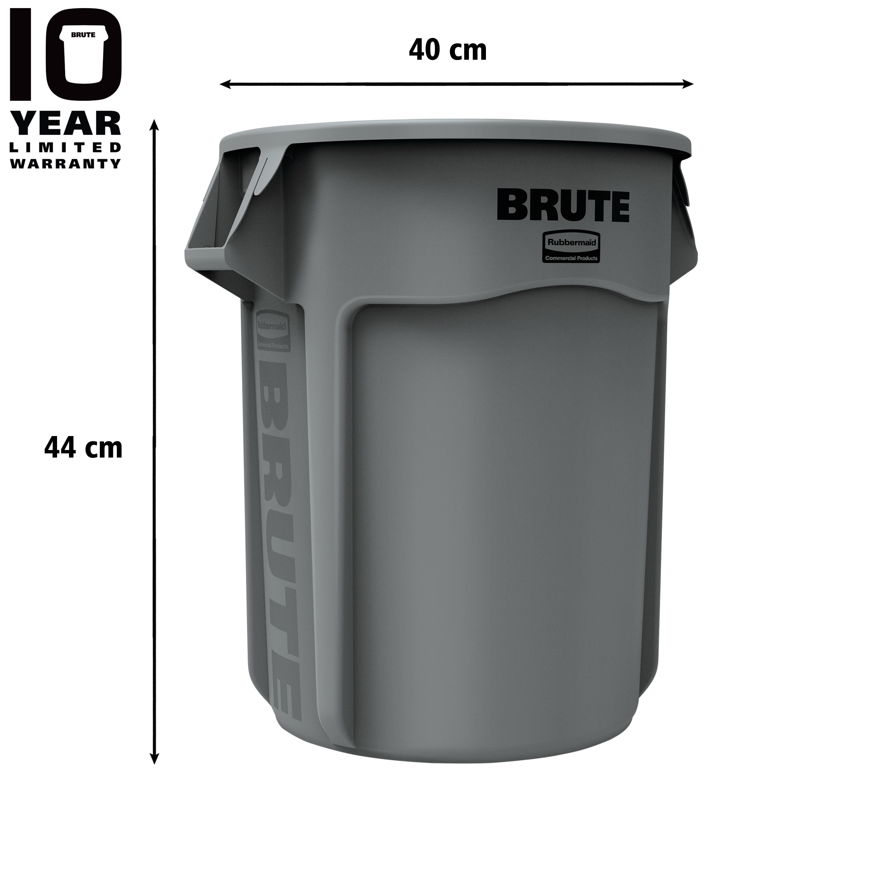 FG261000GRAY, Rubbermaid Commercial Products