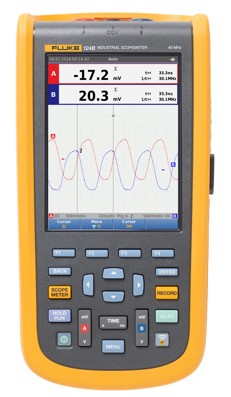 FLUKE-124B/UK, Fluke