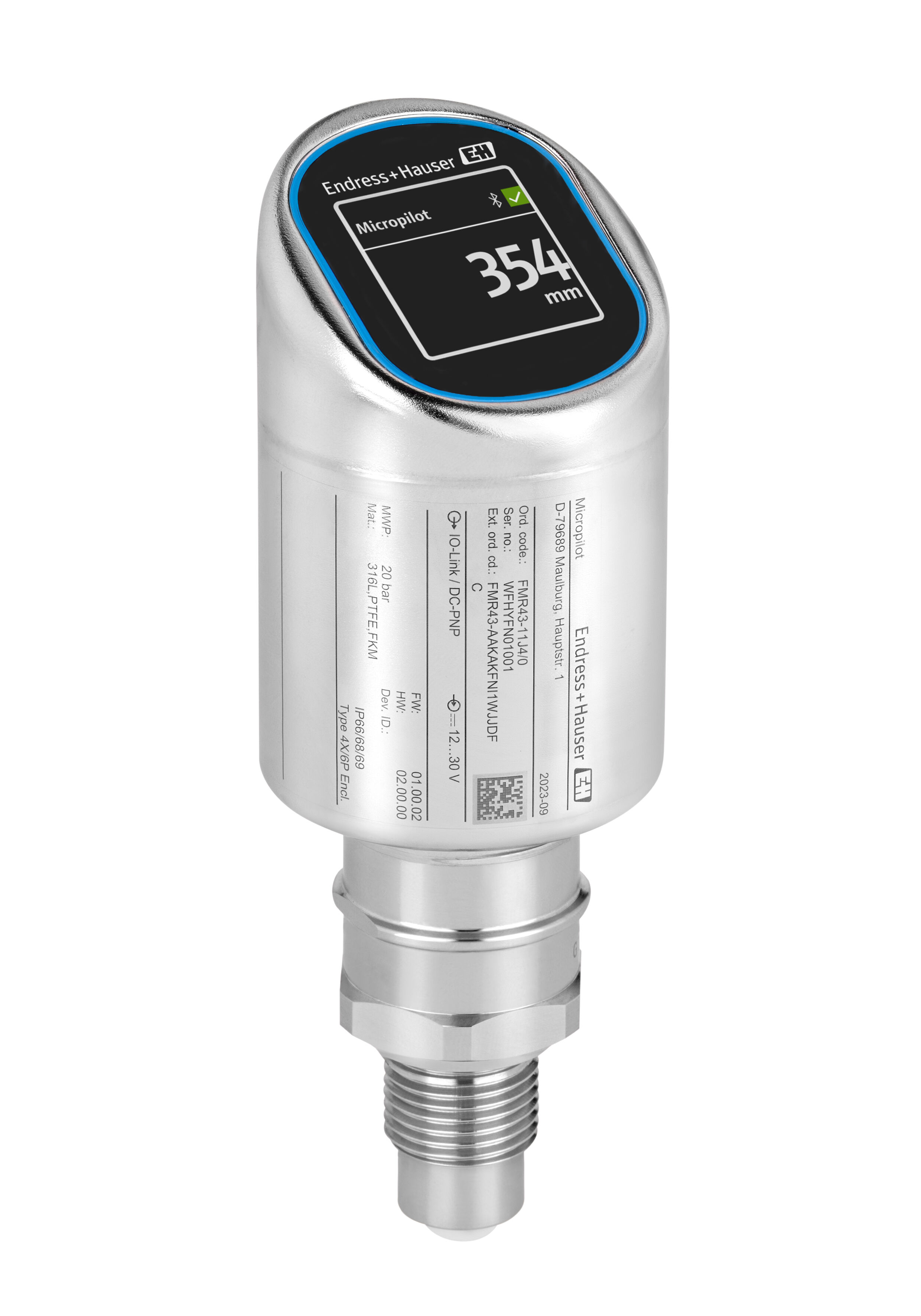 FMR43-AAKAKFNX1X2JDFC, Endress+Hauser