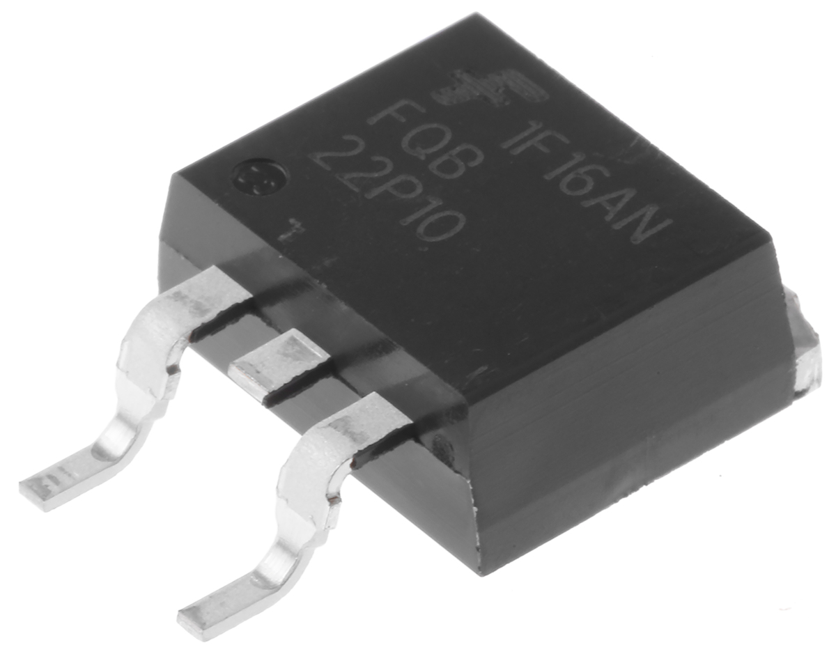 FQB22P10TM, onsemi