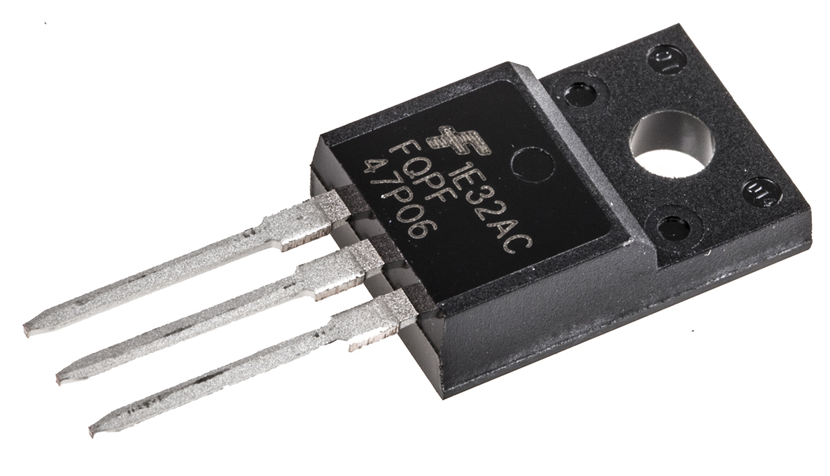 FQPF47P06, onsemi