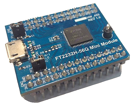 FT2232H-56Q MINI MDL, FTDI Chip