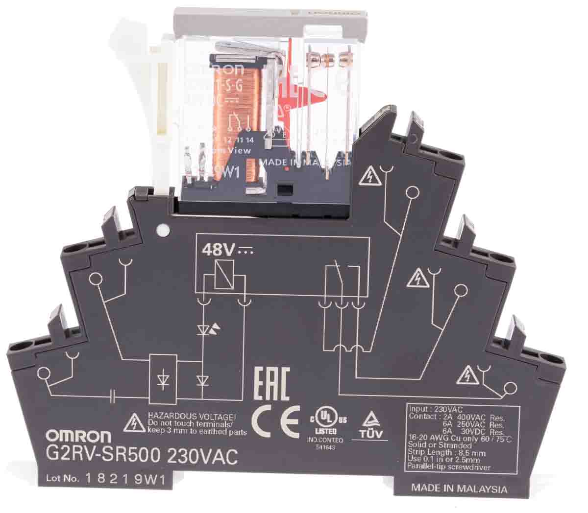 G2RV-SR500 AC230, Omron