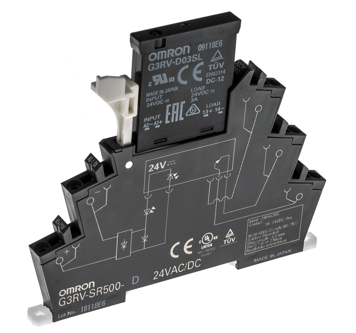 G3RV-SR500-D 24VAC/DC, Omron