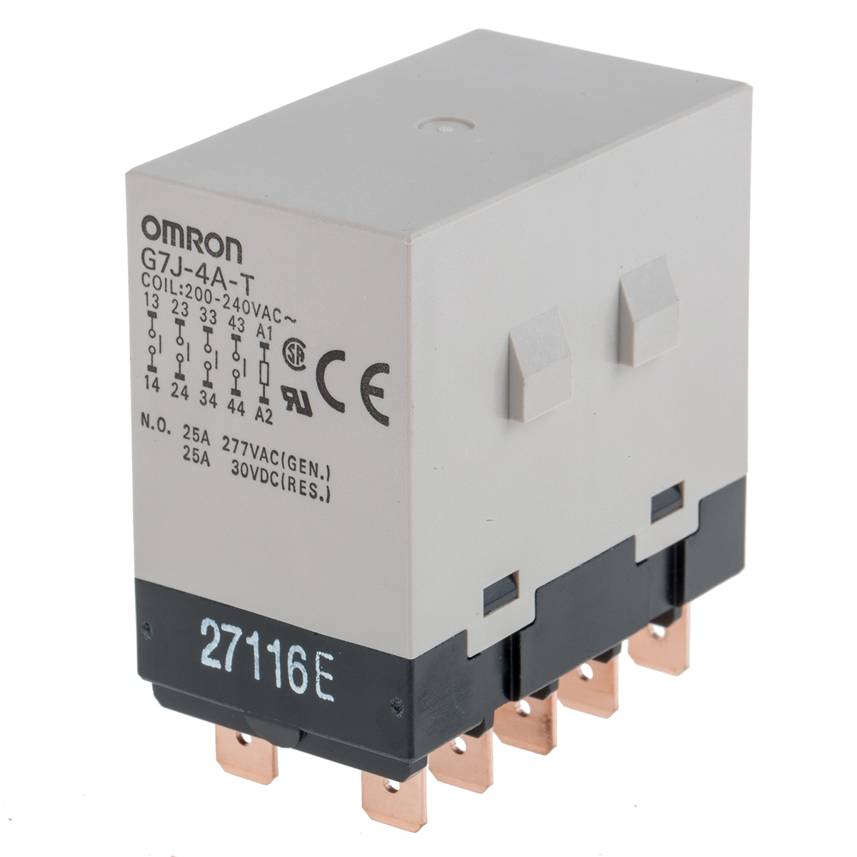 G7J-4A-T 200/240VAC, Omron