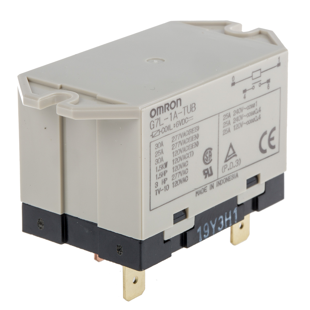 G7L-1A-TUB 6DC, Omron