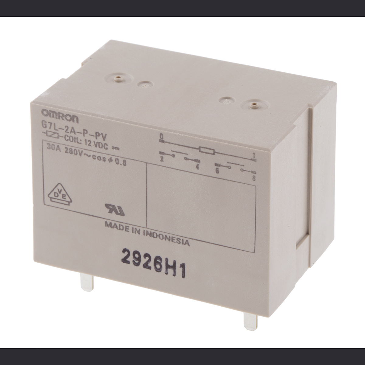G7L-2A-P-PV DC12, Omron