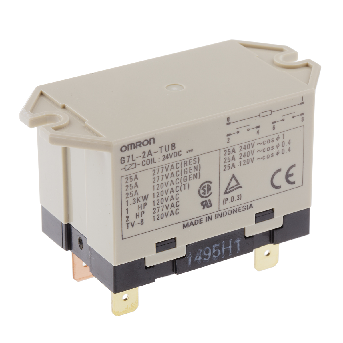 G7L-2A-TUB DC24, Omron