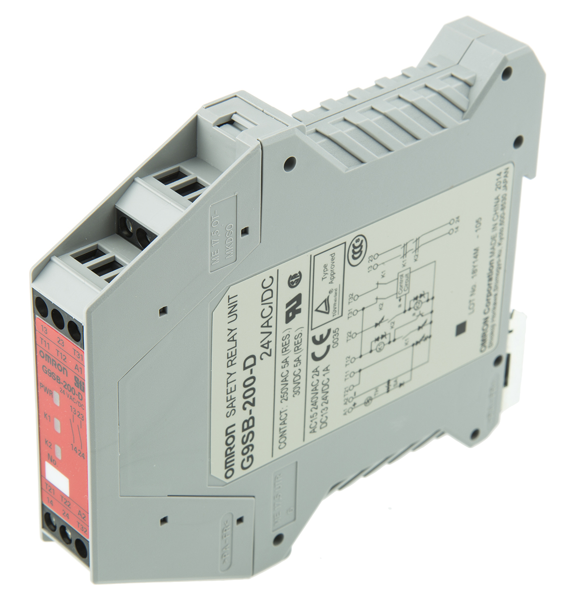 G9SB-200-D AC/DC24, Omron
