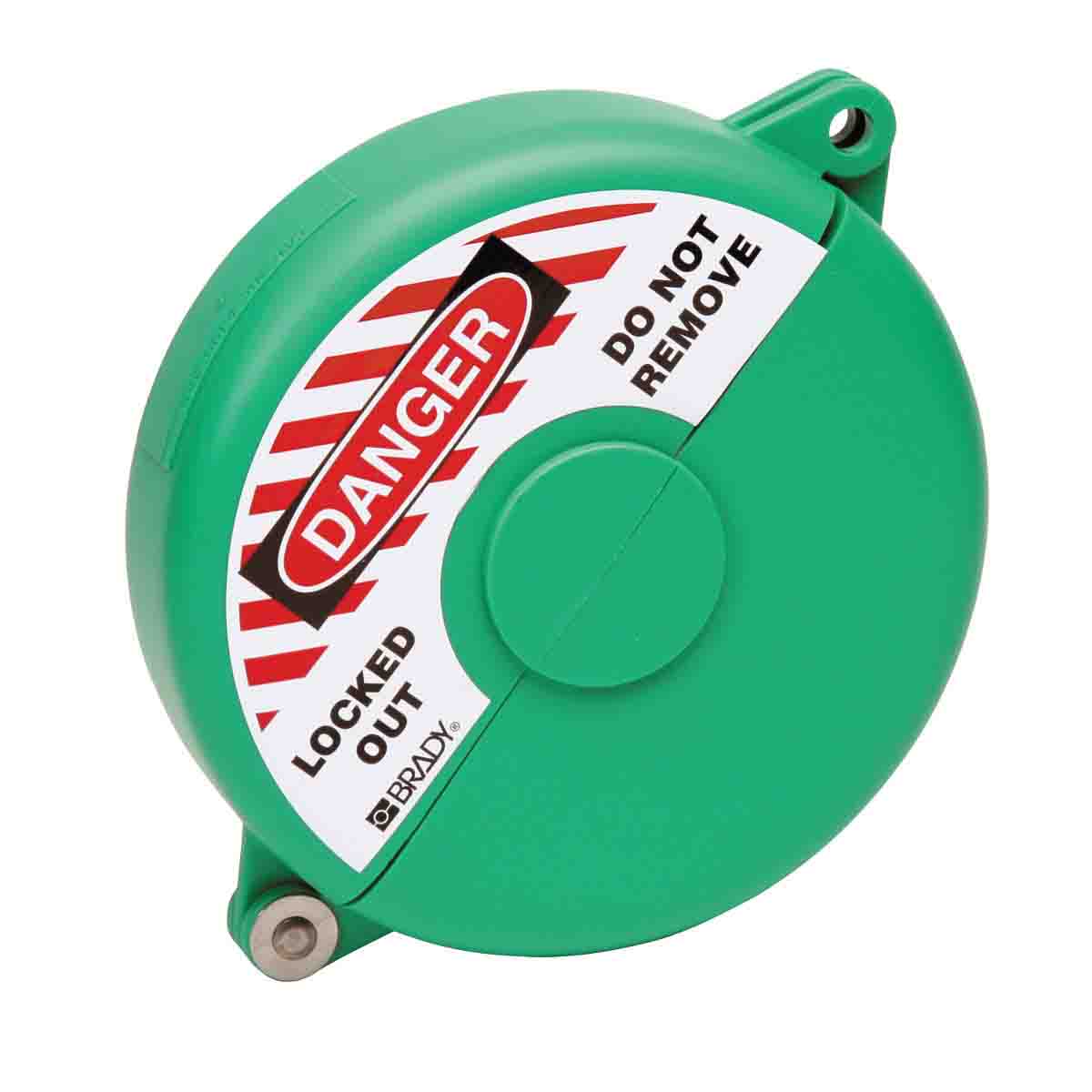 GATE VALVE LOCKOUTS GVLO 5-6.5 GREEN, Brady