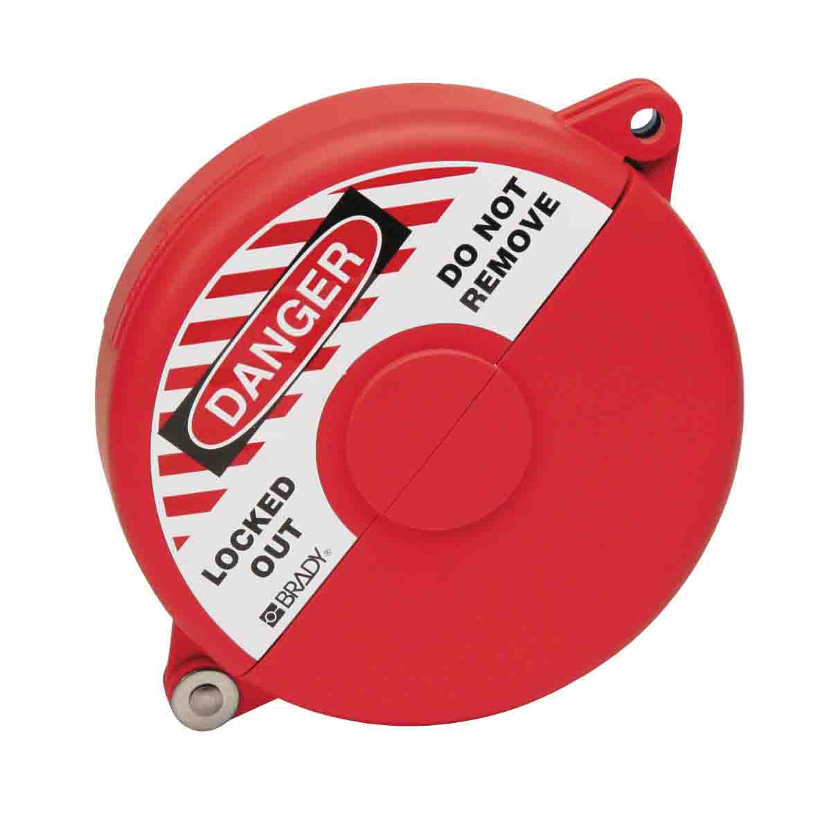 GATE VALVE LOCKOUTS GVLO 6.5-10 RED, Brady