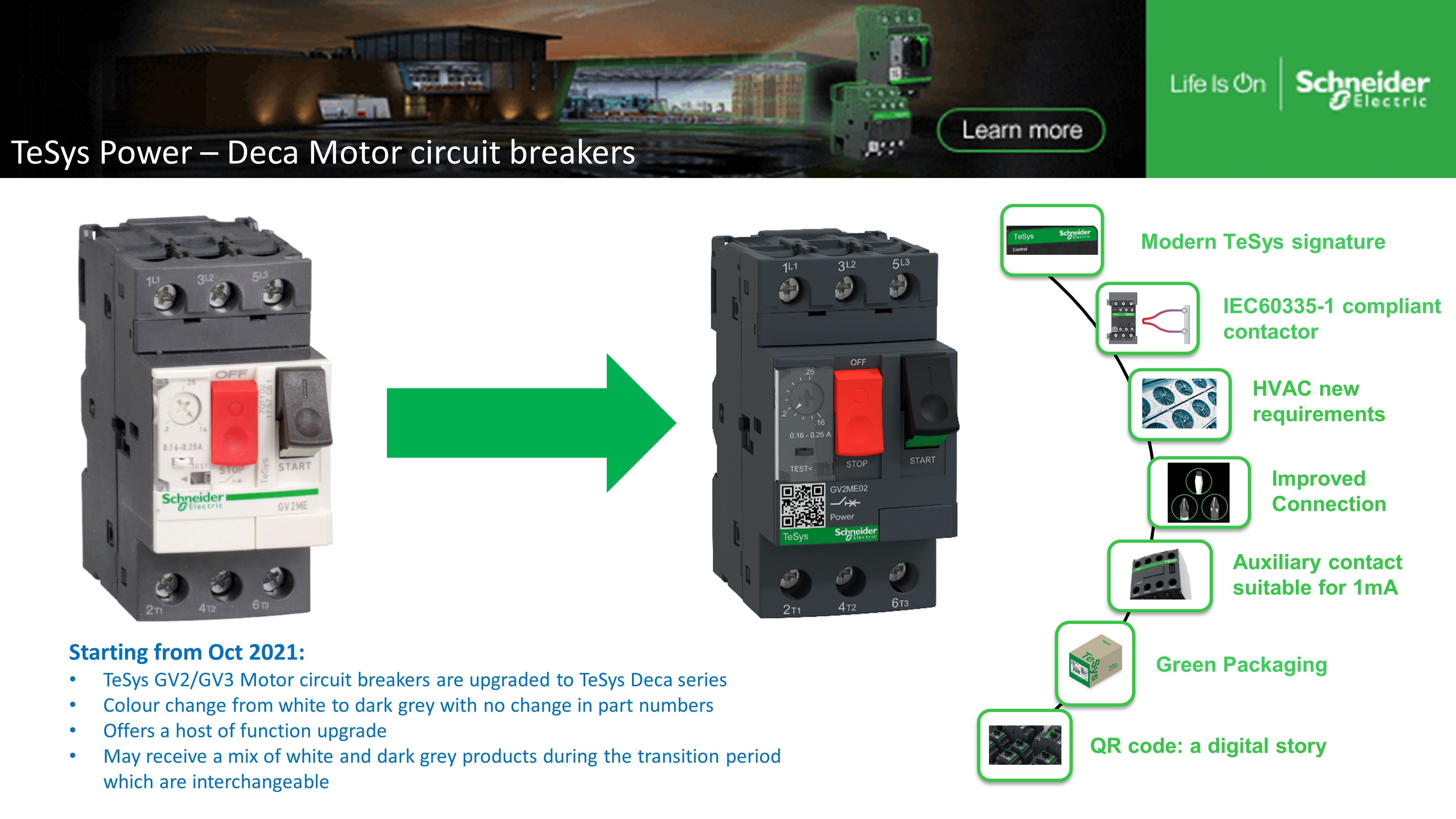 GV2ME086, Schneider Electric