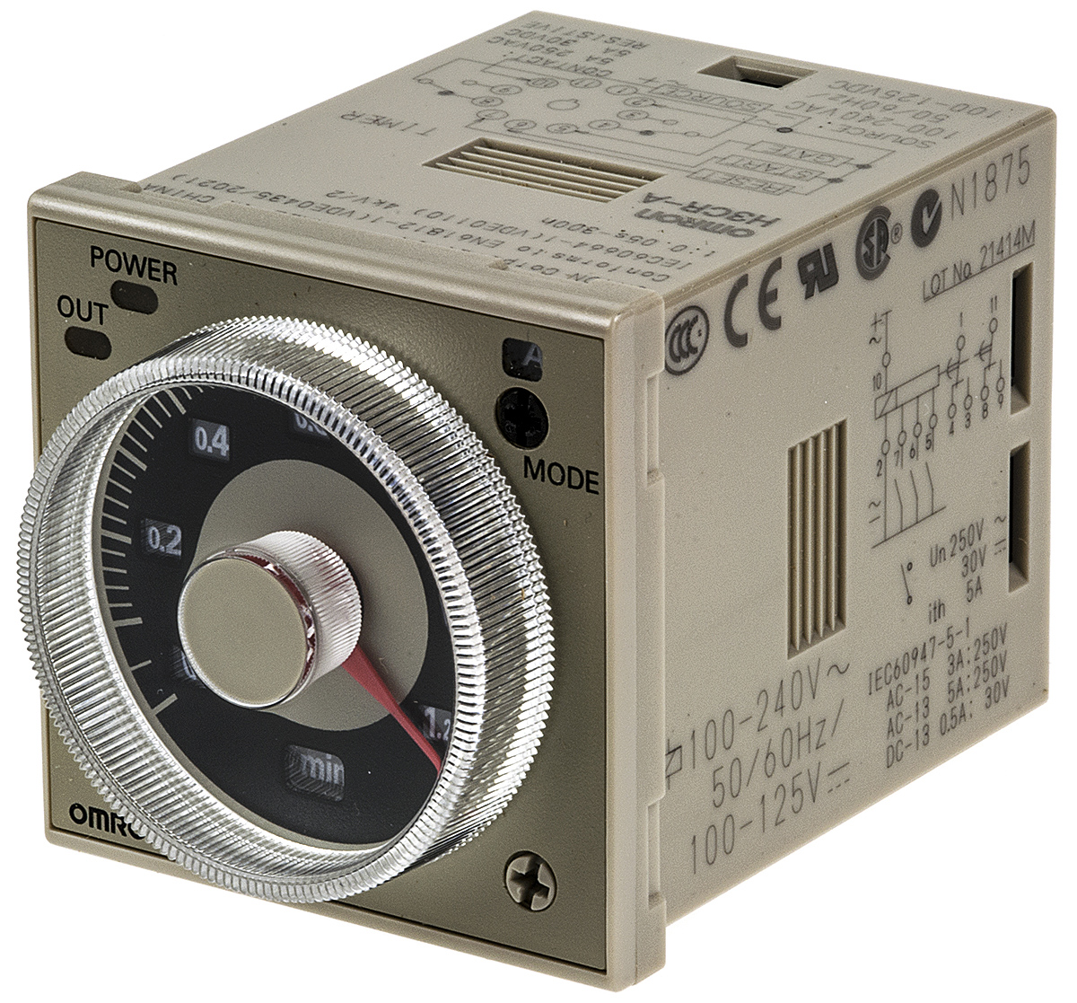 H3CR-A 100-240VAC/100-125VDC, Omron