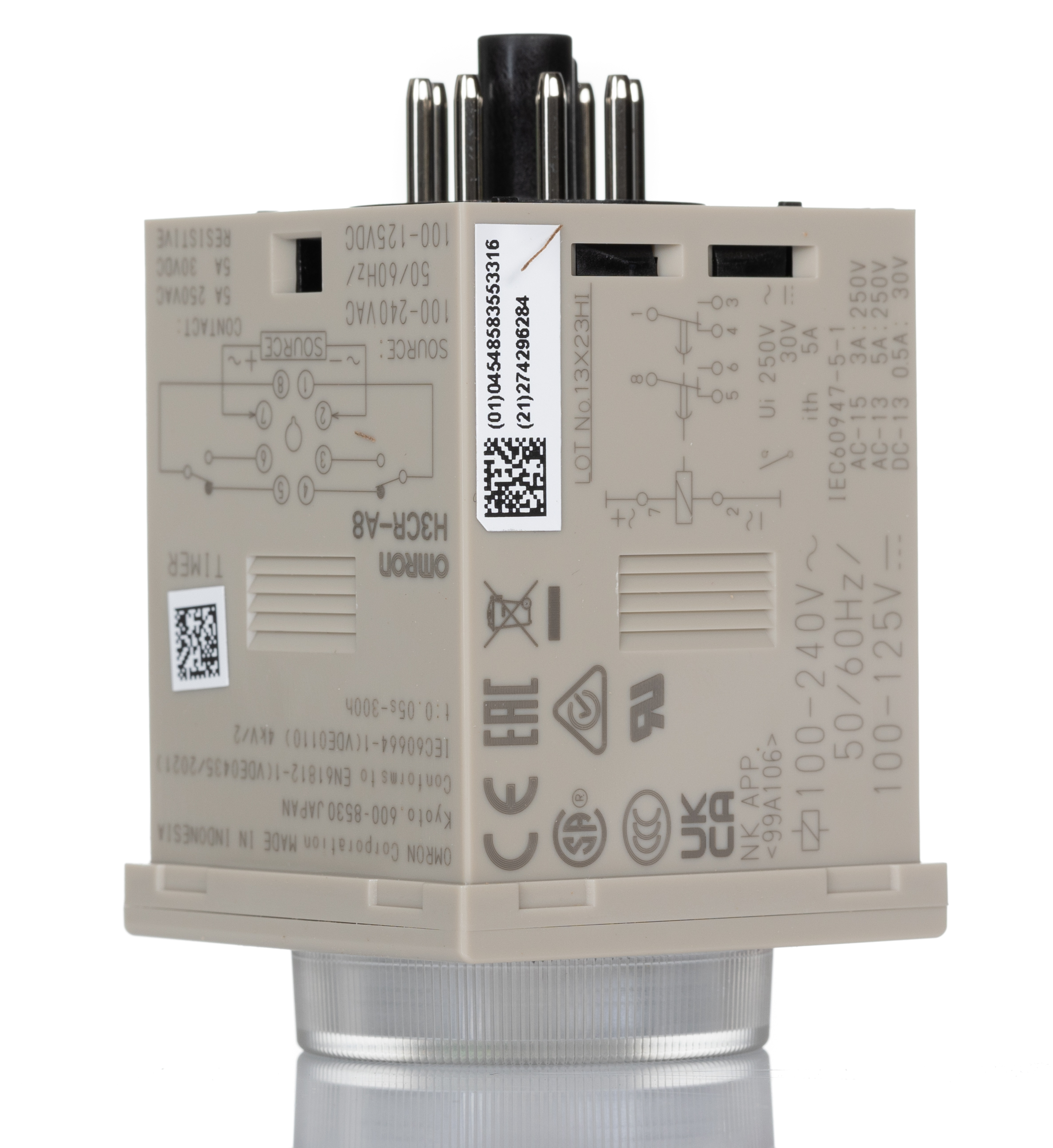 H3CR-A8 100-240VAC/100-125VDC, Omron