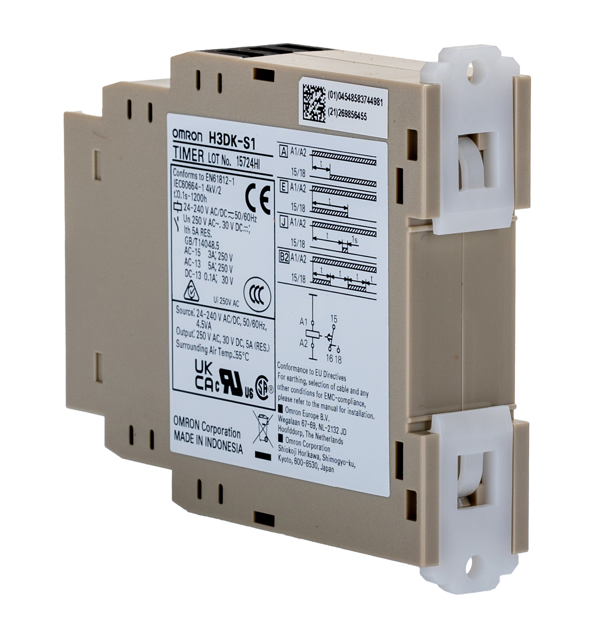 H3DK-S1 24-240VAC/DC, Omron