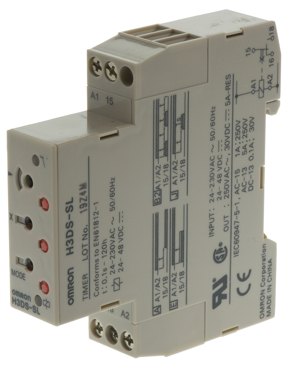 H3DS-SL AC/DC, Omron