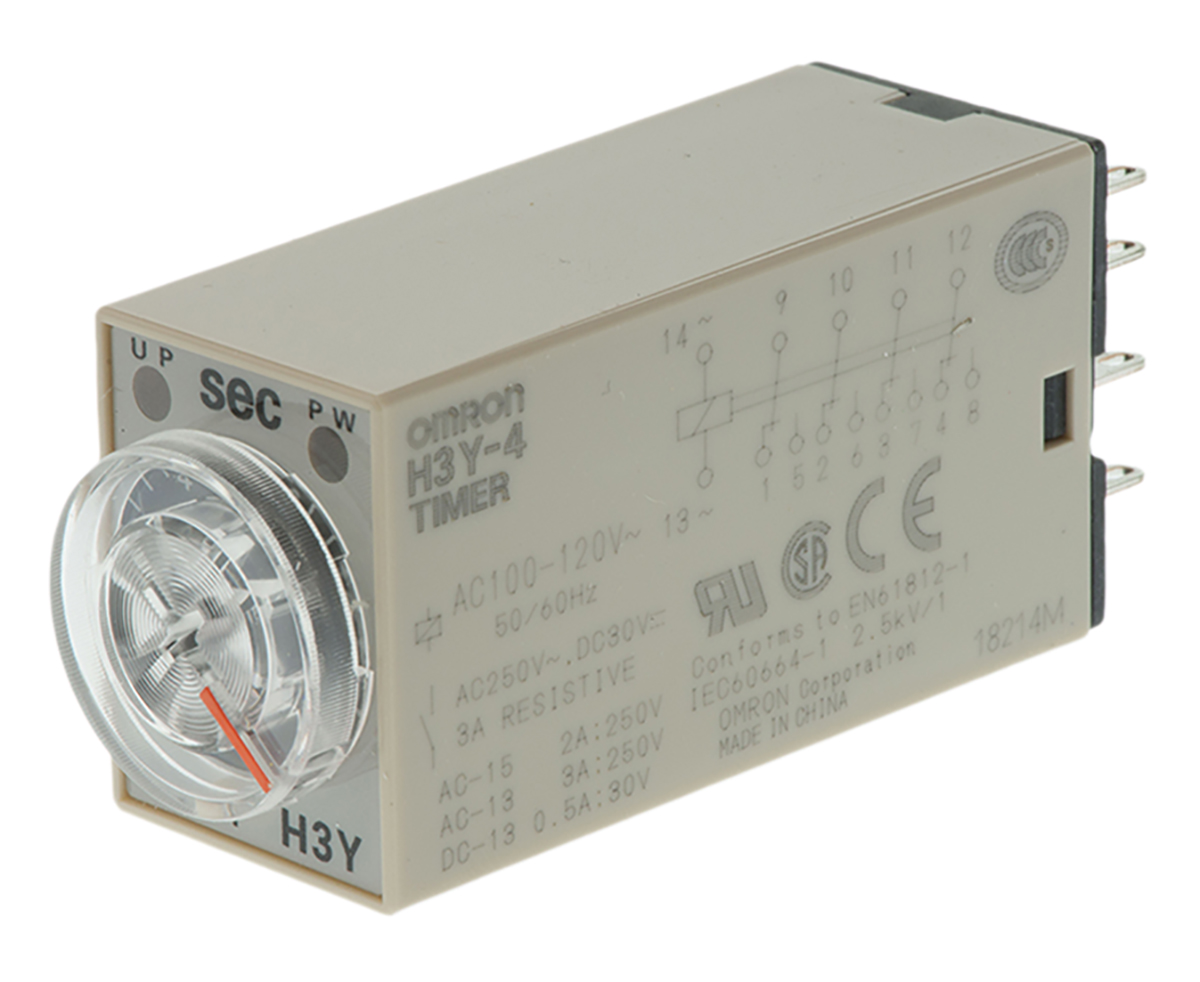 H3Y-4 100-120VAC 10S, Omron