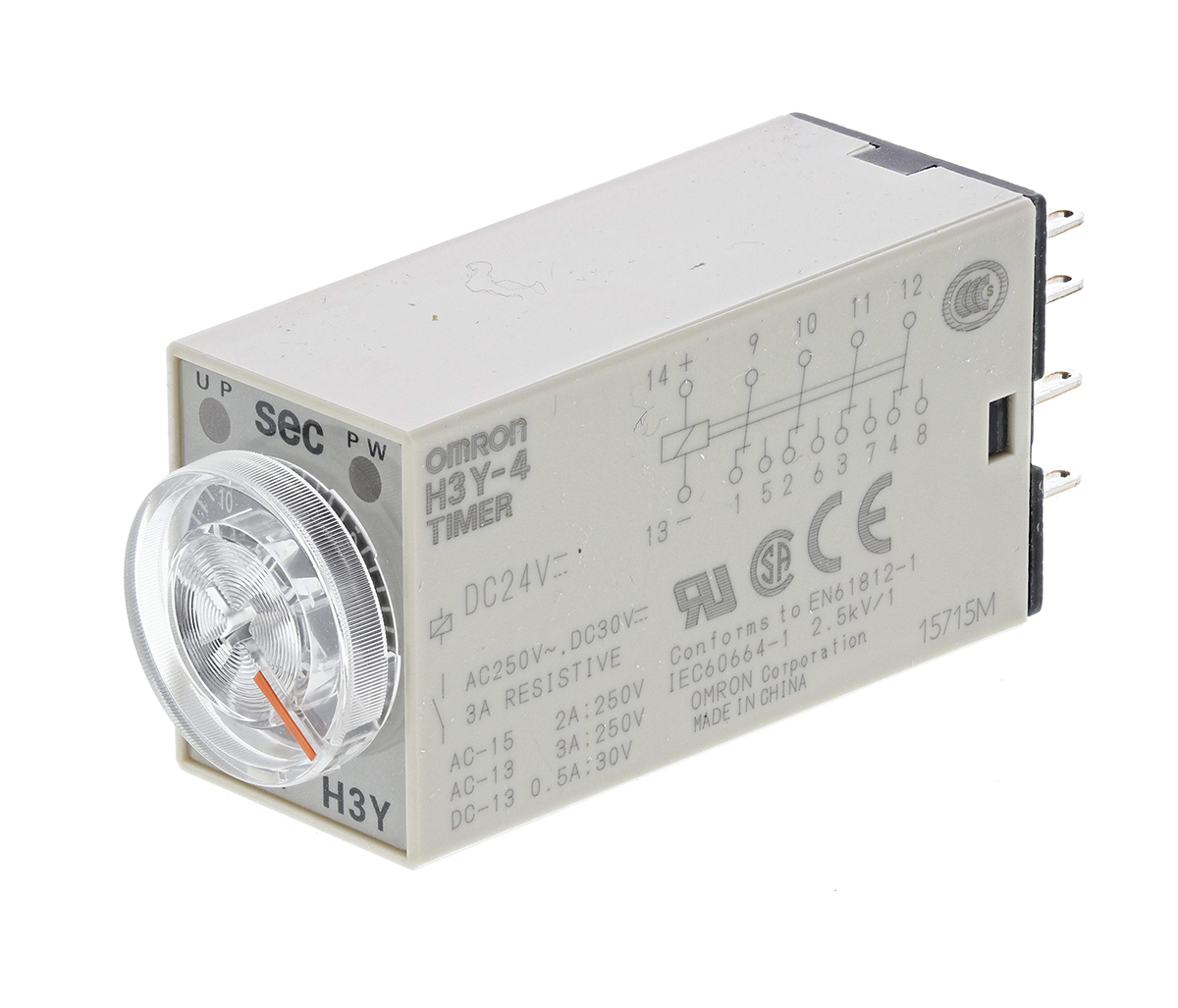 H3Y-4 DC24 30S, Omron