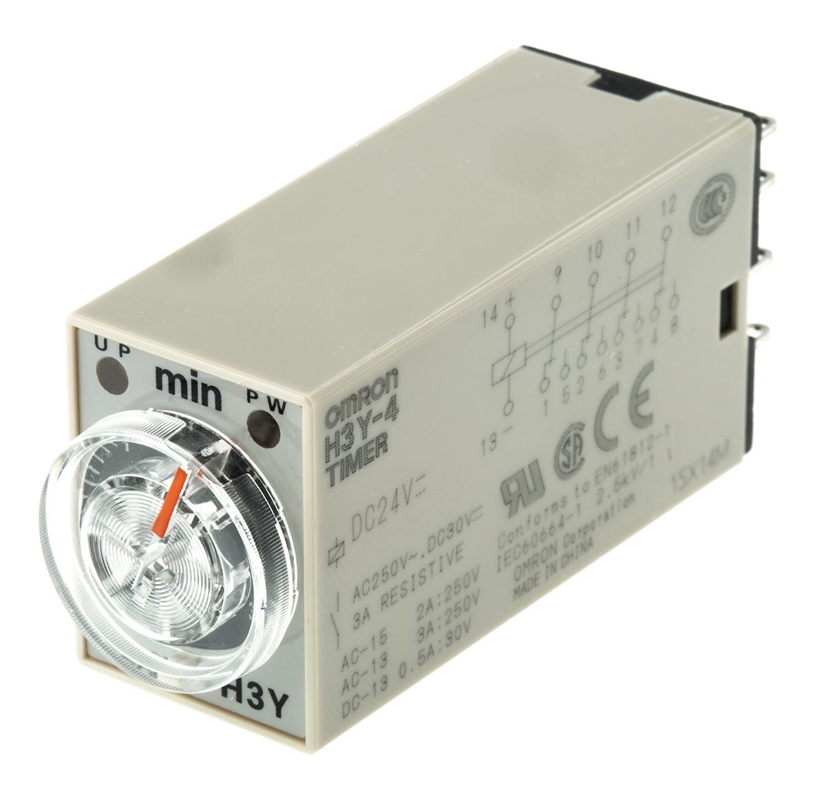 H3Y-4 DC24 3M, Omron