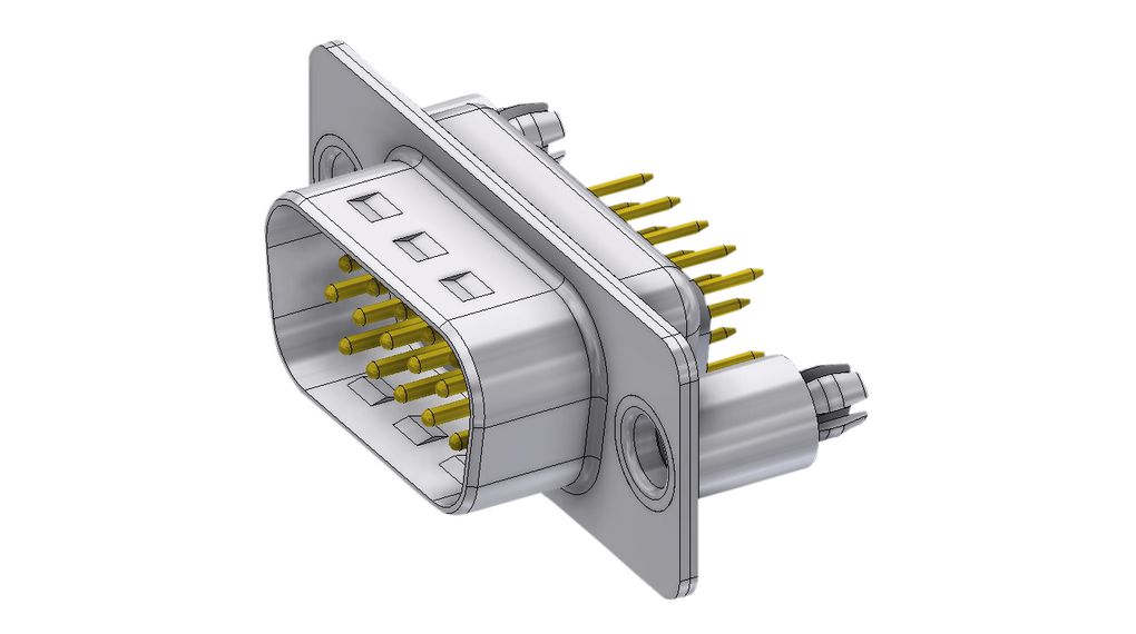 HD-D15PY/2M86UN, Deltron Connectors
