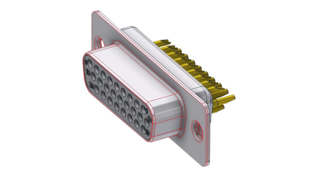 HD-D26SZ/2, Deltron Connectors