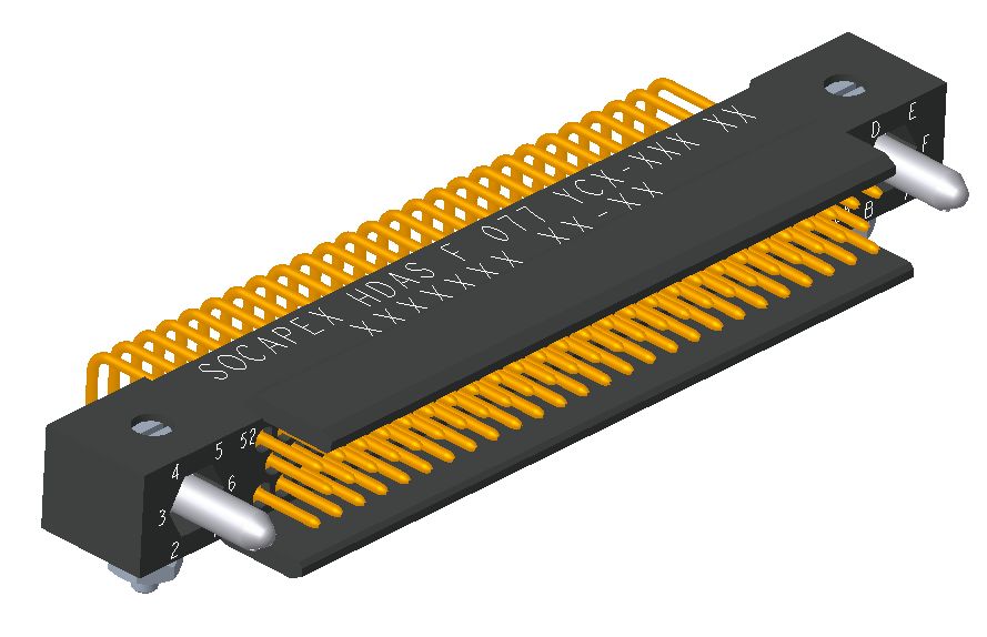 HDASF077YC-000, Amphenol Socapex