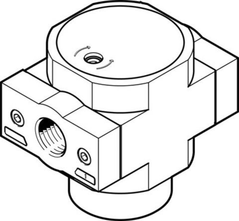 HEL-1/2-D-MAXI, Festo