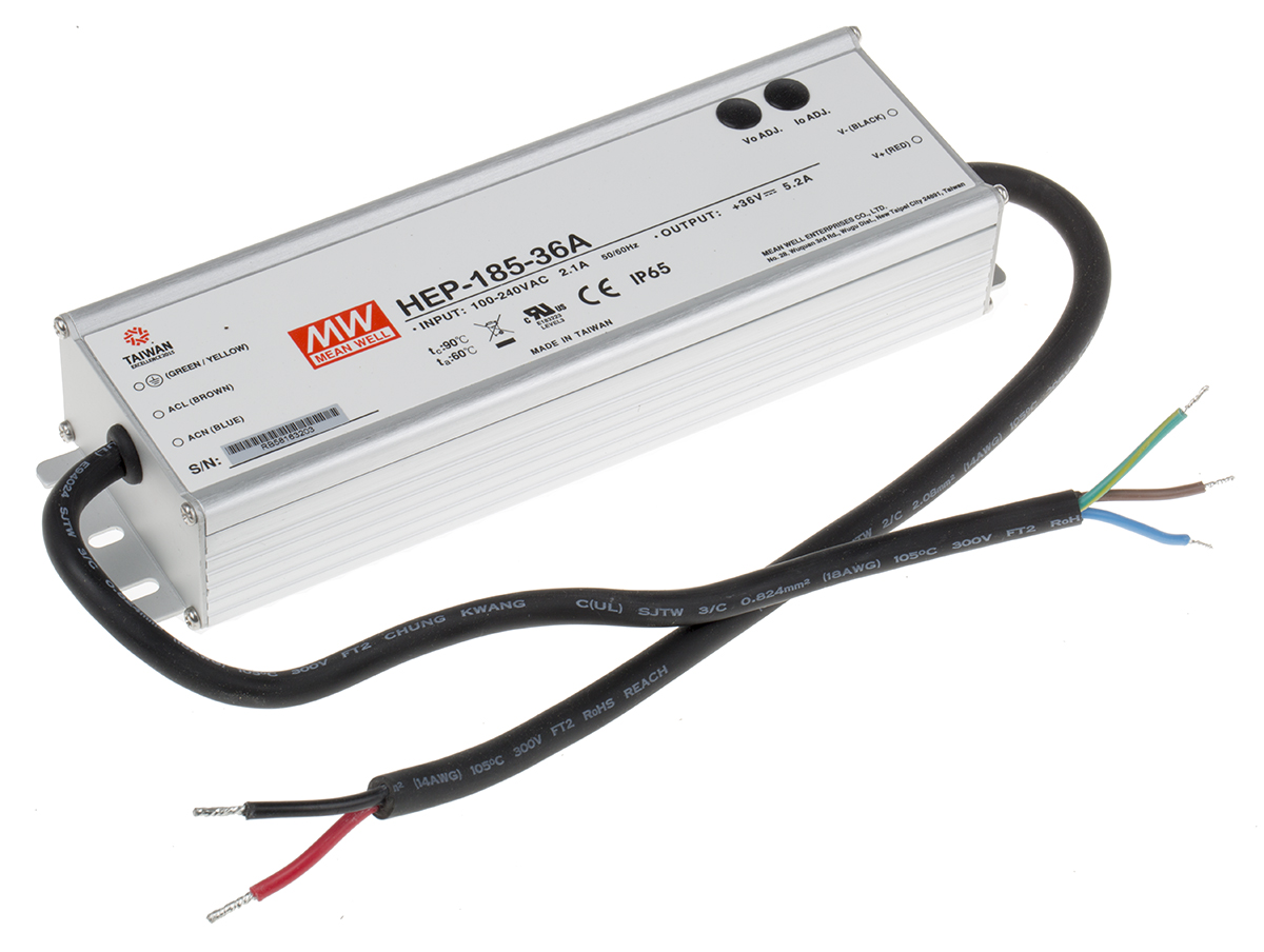 HEP-185-36A, MEAN WELL