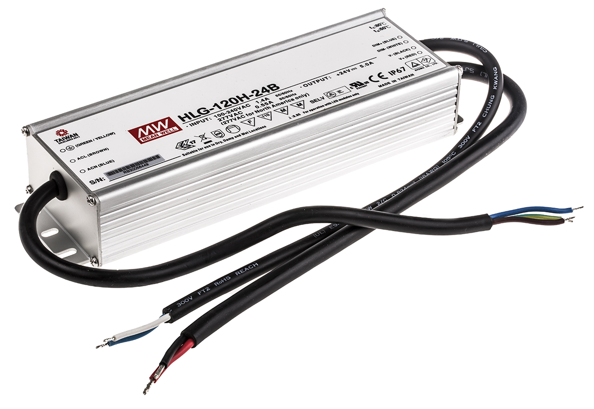 HLG-120H-24B, MEAN WELL