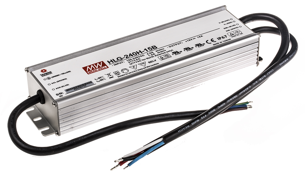 HLG-240H-15B, MEAN WELL