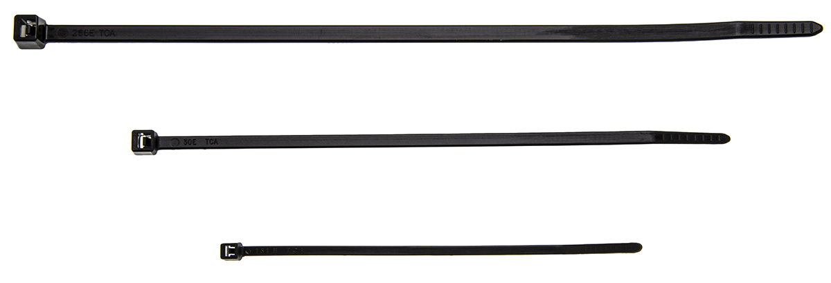 HT JAR1 CABLE TIE JAR BK TIES, HellermannTyton