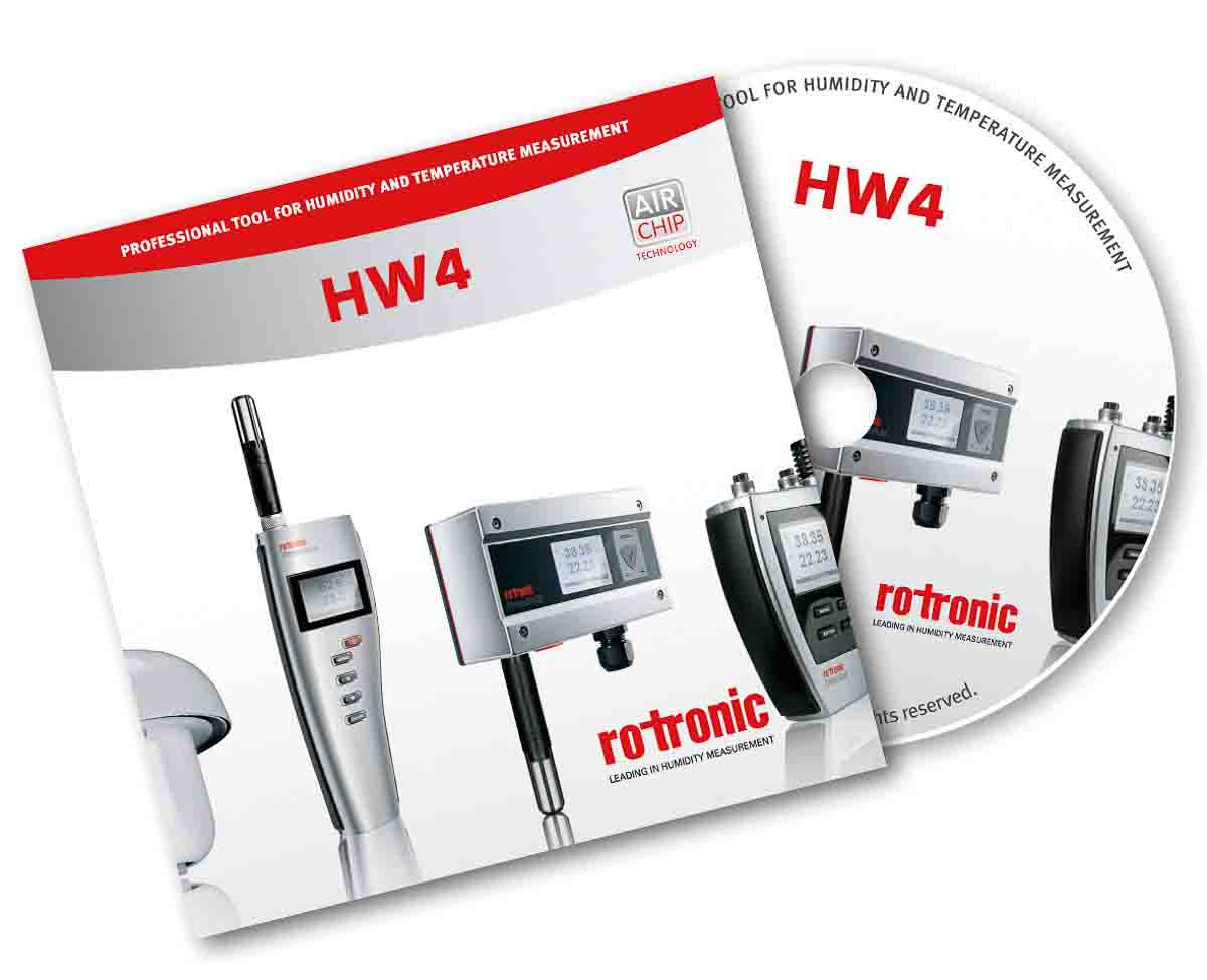 HW4-E Software, Rotronic Instruments