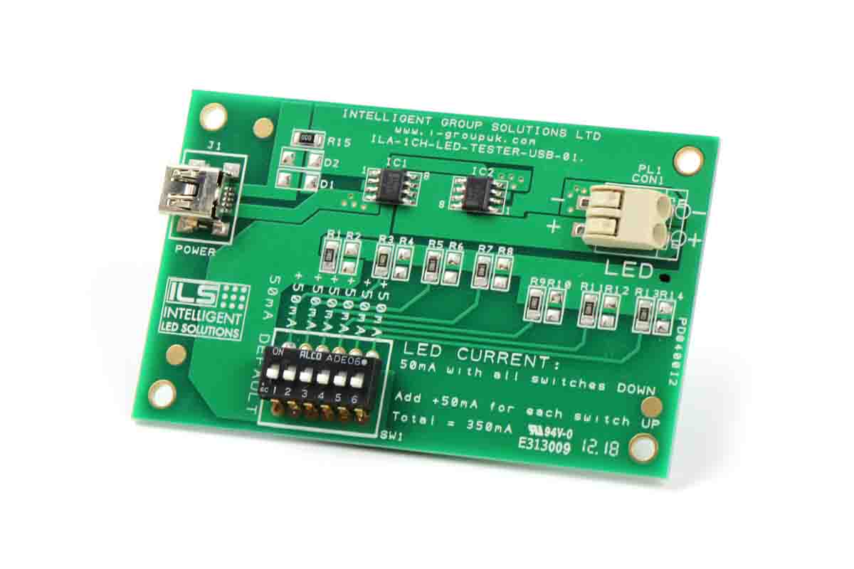 ILA-1CH-LED-TESTER-USB-01, Intelligent LED Solutions