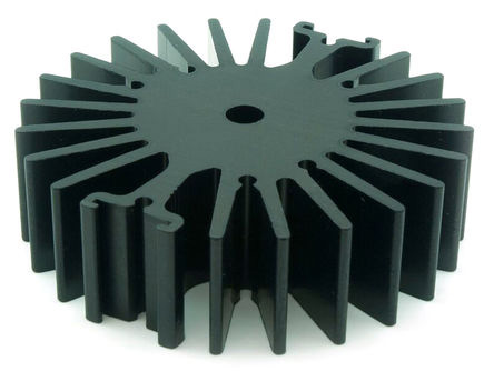 ILA-HSINK-RADL-70X20MM-BLK, Intelligent LED Solutions