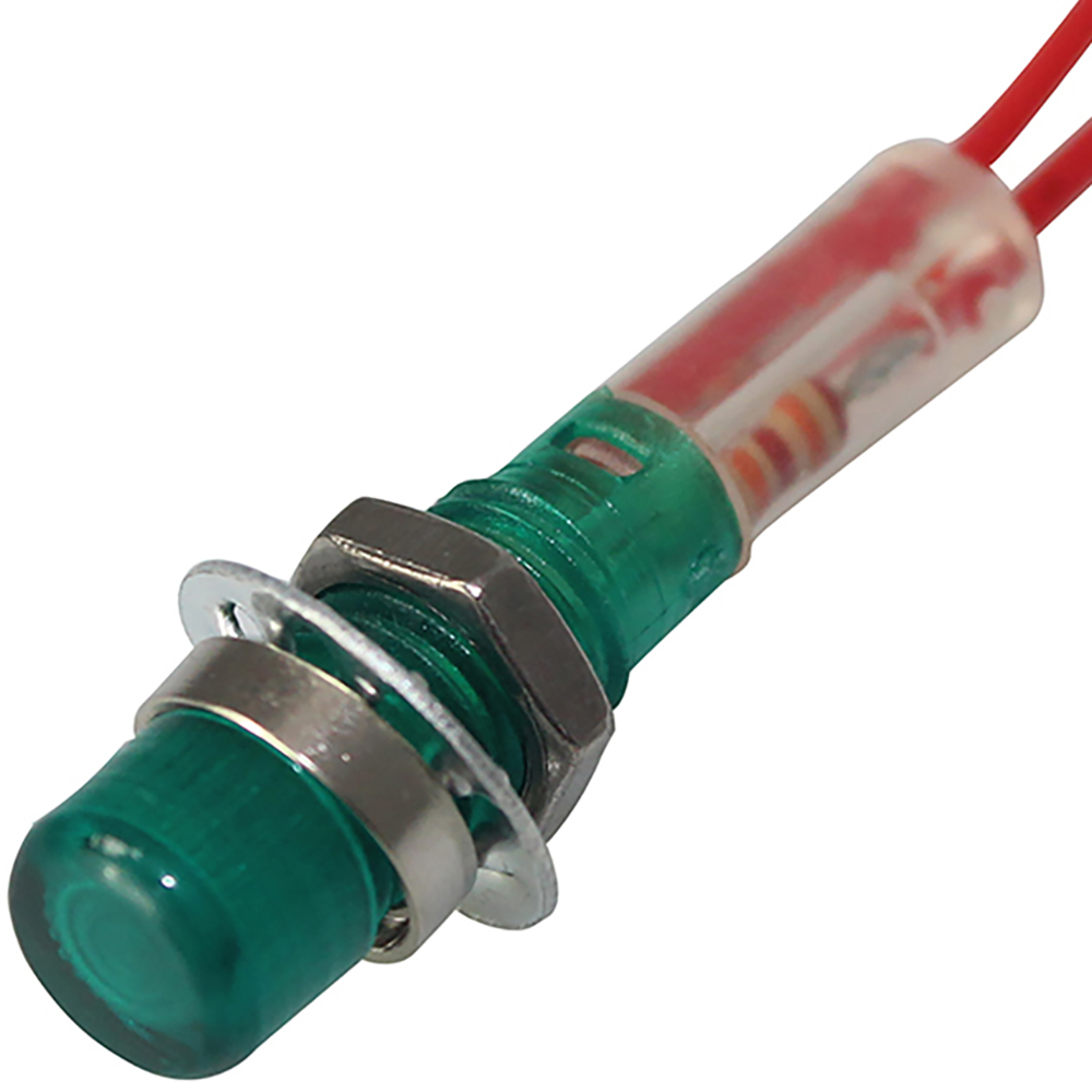 IND515205-LED2-T/GRN, CAMDENBOSS