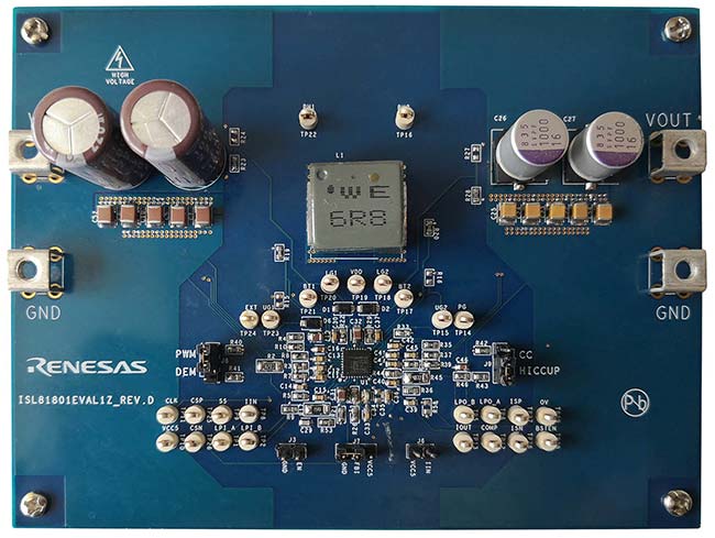 ISL81801EVAL1Z, Renesas Electronics
