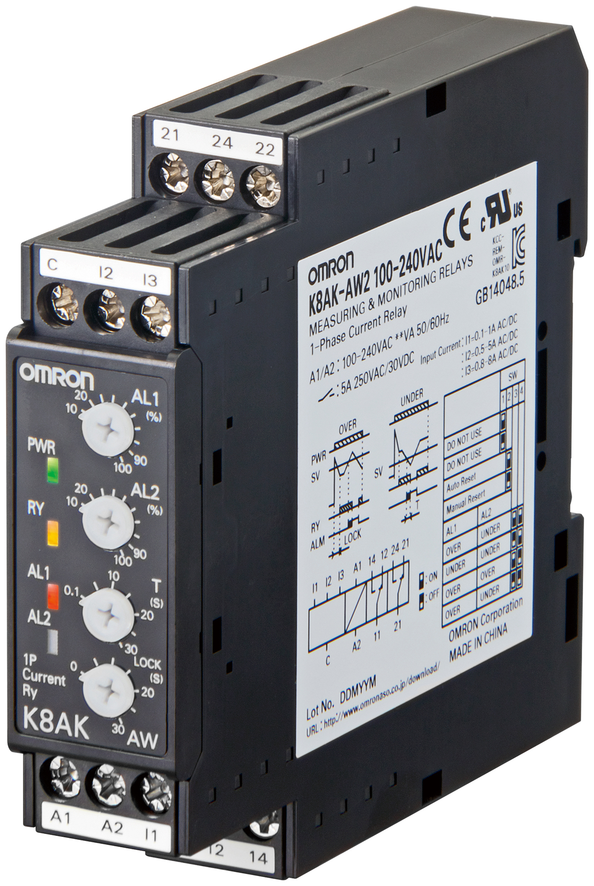K8AK-AW3 100-240VAC, Omron