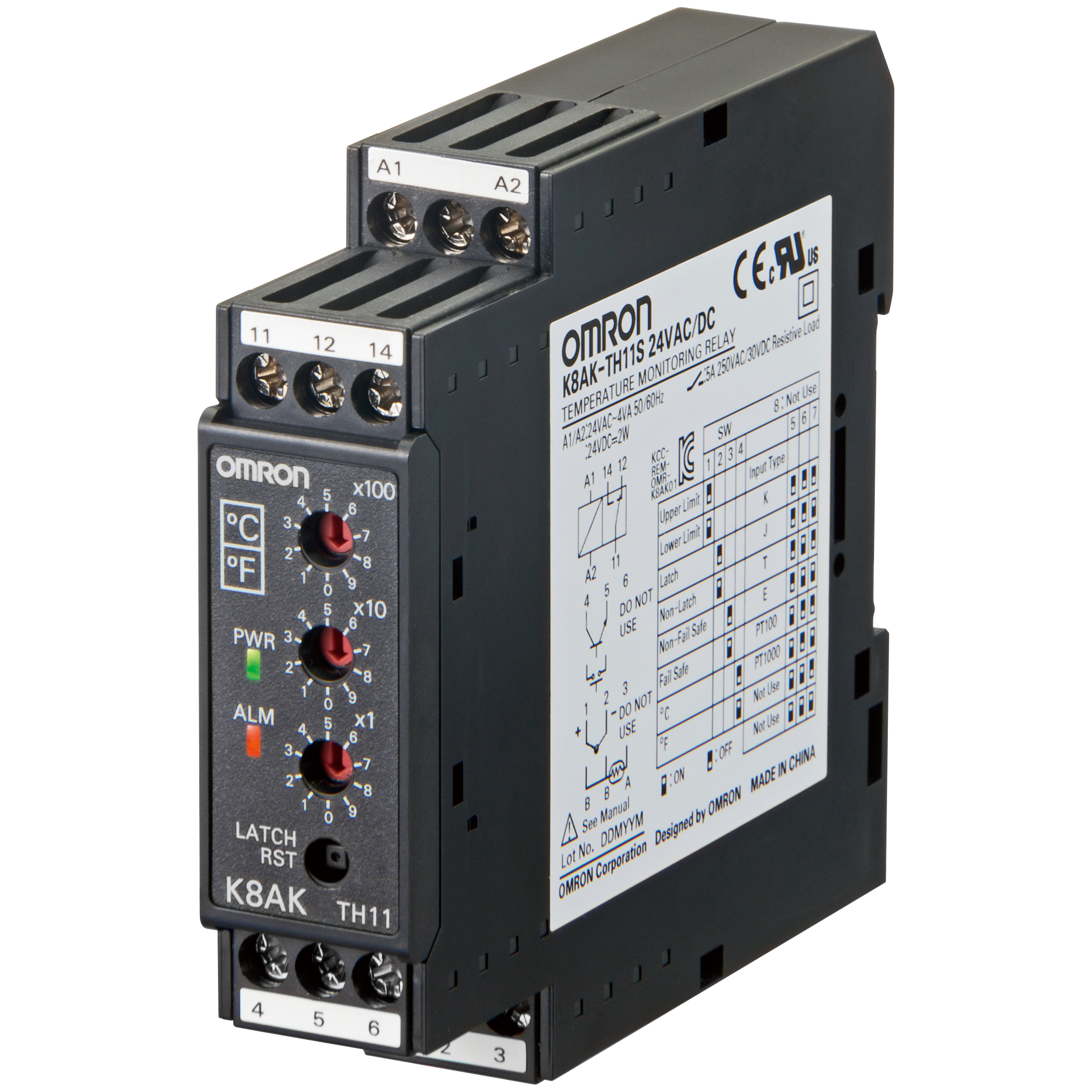 K8AK-TH11S 24VAC/DC, Omron