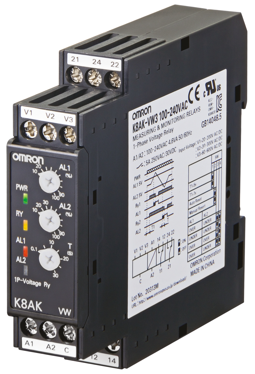 K8AK-VW3 24VAC/DC, Omron