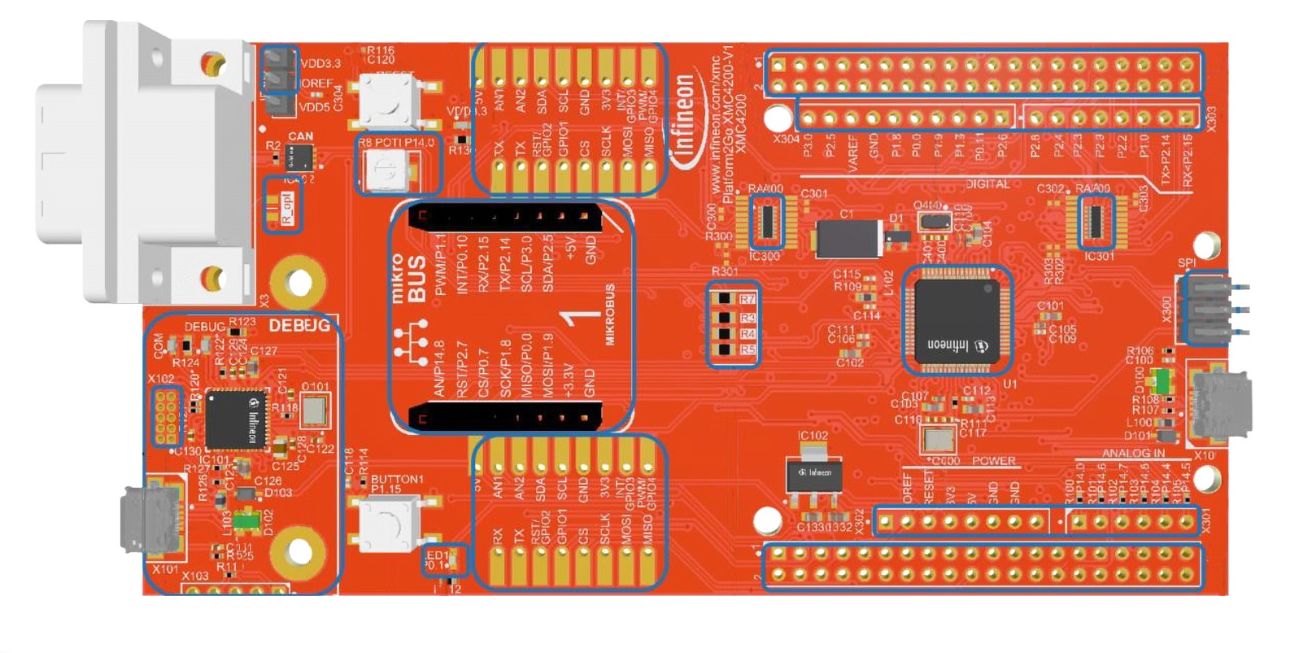 KITXMCPLT2GOXMC4200TOBO1, Infineon