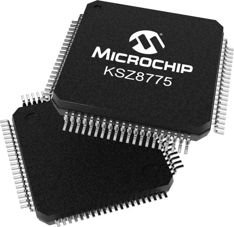 KSZ8775CLXIC, Microchip